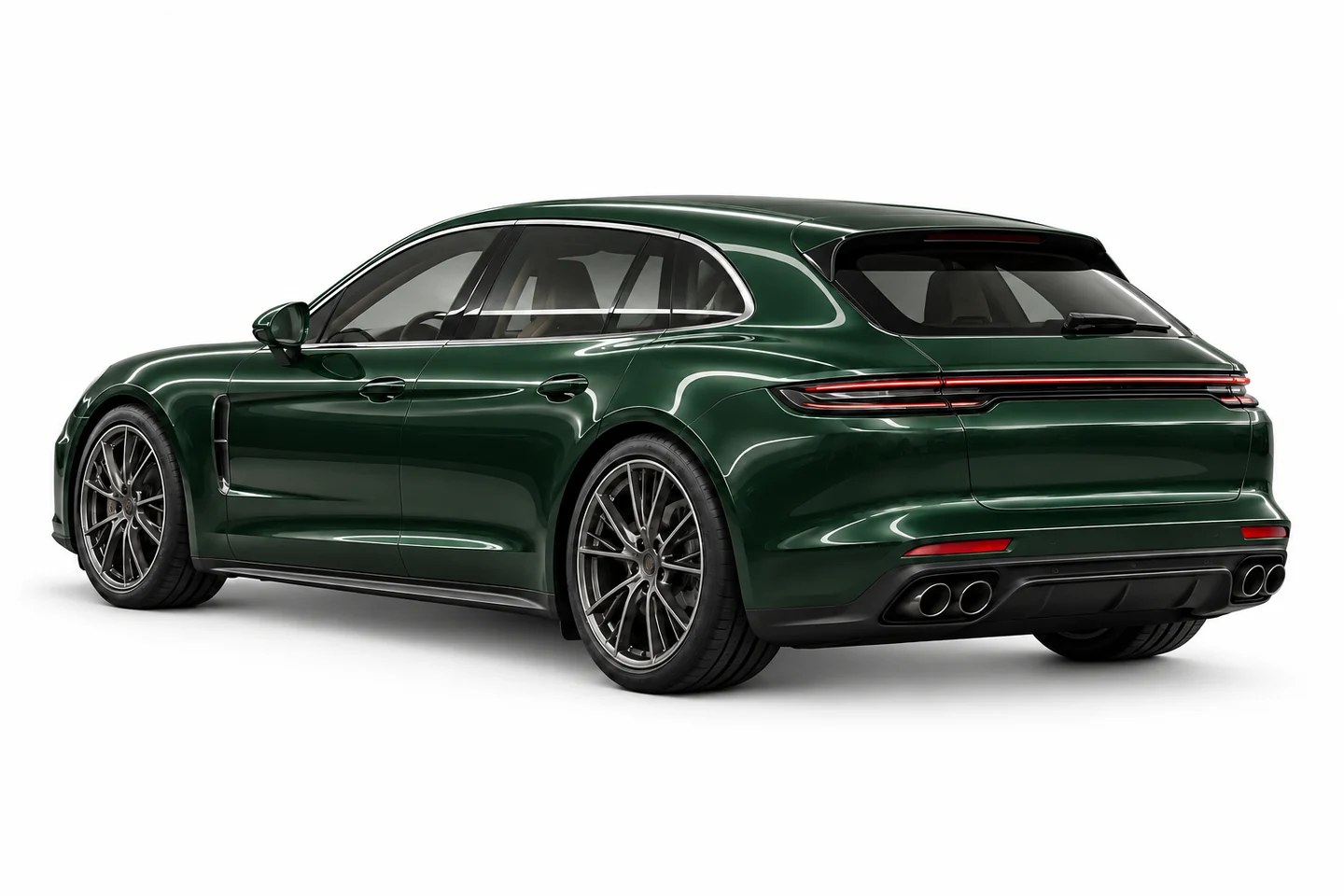 Porsche Panamera Sport Turismo — иллюстрация автомобиля для концепта